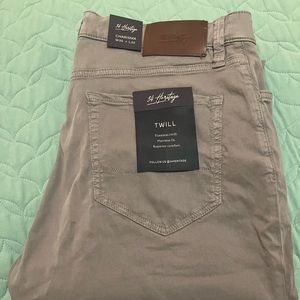34 Heritage Charisma Twill pants, 35x32